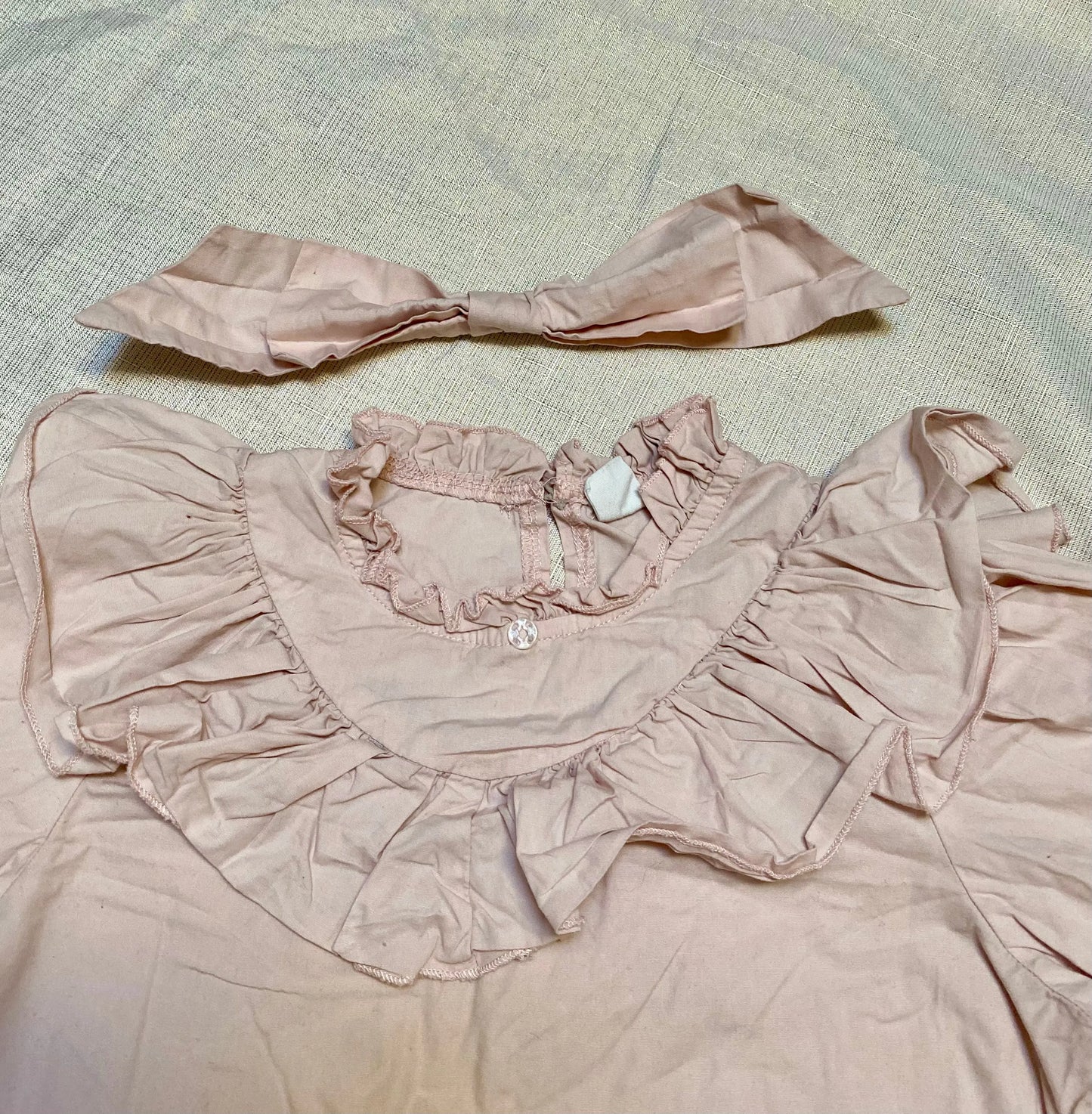 Blouse Fille Col Claudine - Taille 7 ans, Shein shein