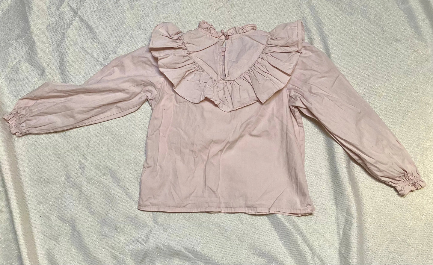Blouse Fille Col Claudine - Taille 7 ans, Shein shein