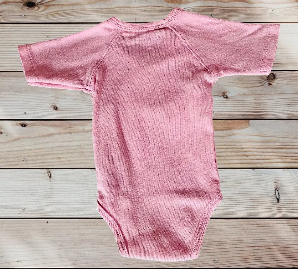 Body Bébé Fille 1 Mois - Rose avec Motifs Nature et Oiseau - Kitchoun by Kiabi kiabi