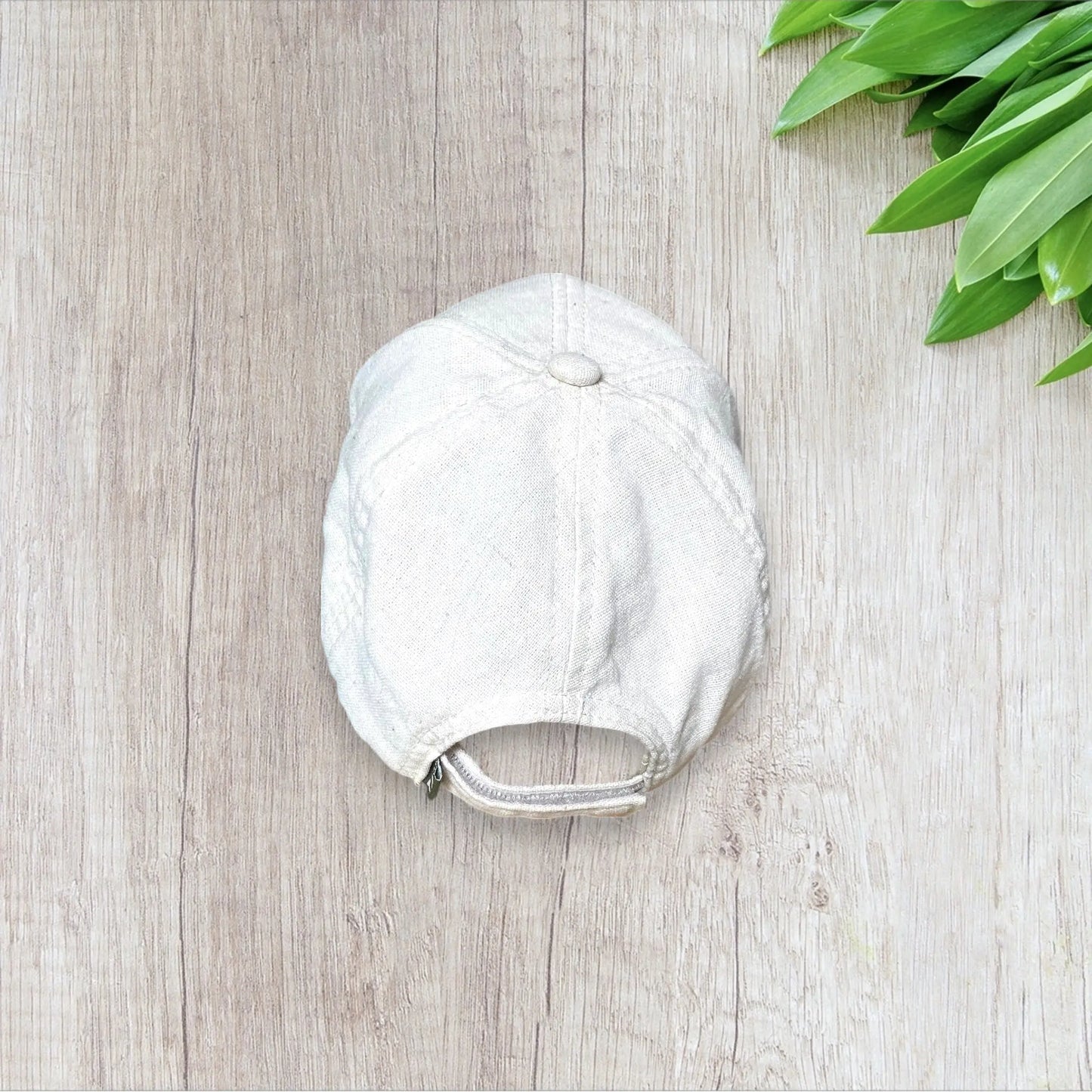 Casquette garçon beige Tape à l’œil – motif brodé Yellow Valley – très bon état – taille 2-4 ans