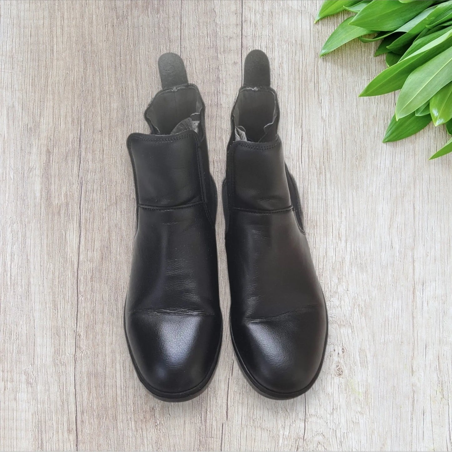 Chaussures équitation noires basses Fouganza taille 40 en très bon état