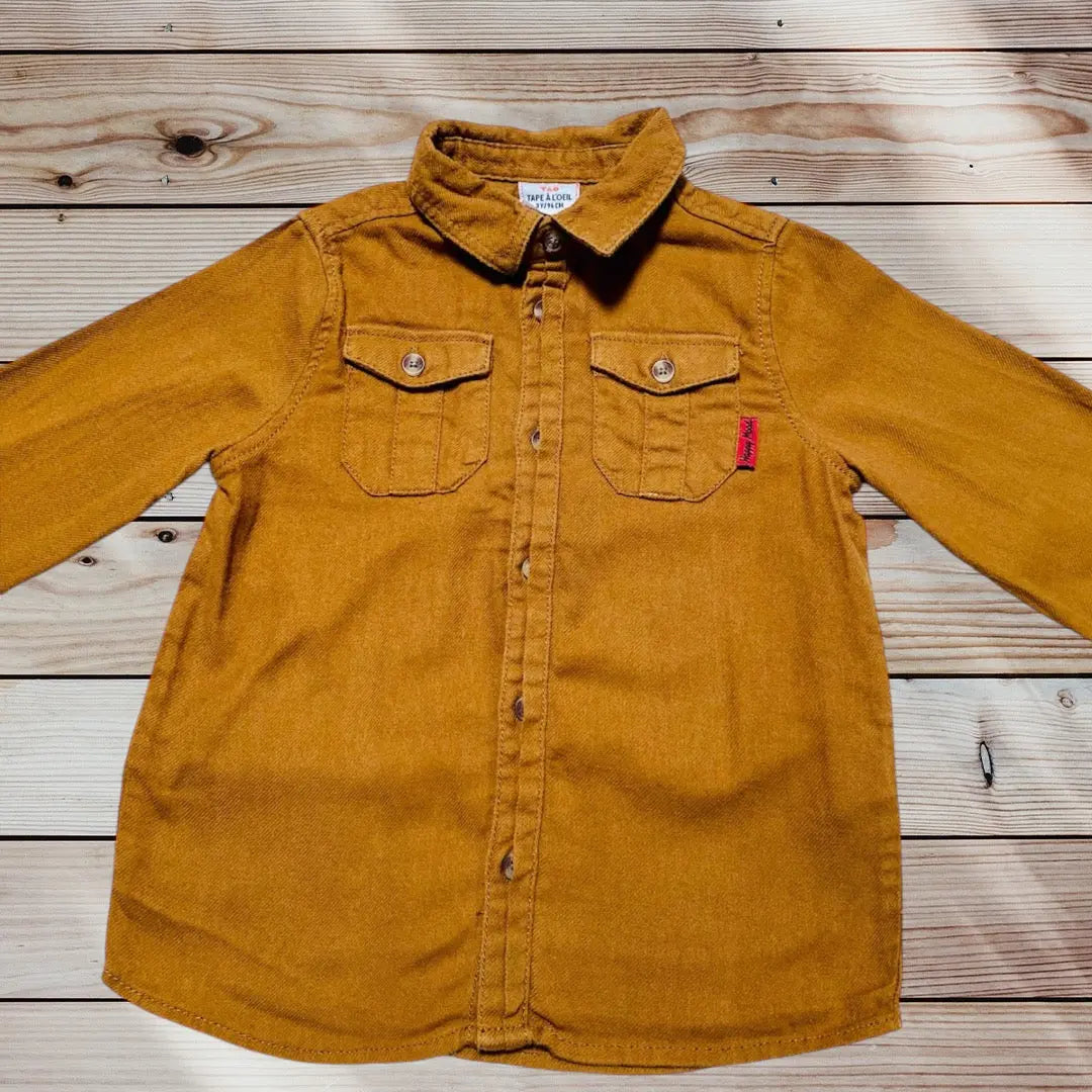 Chemise Épaisse Marron Garçon 3 Ans - Tape à l'Oeil, Style Décontracté tape à l'oeil