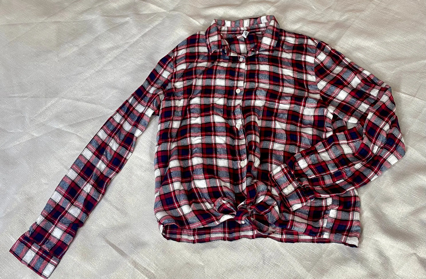 Chemise à Carreaux Nouée Fille 12 ans - Districenter districenter