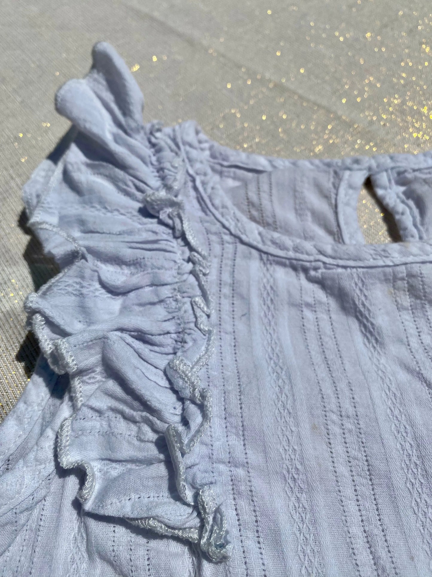 Chemisier Débardeur Brodé et Ajouré - Fille 6 Ans - SHEIN shein