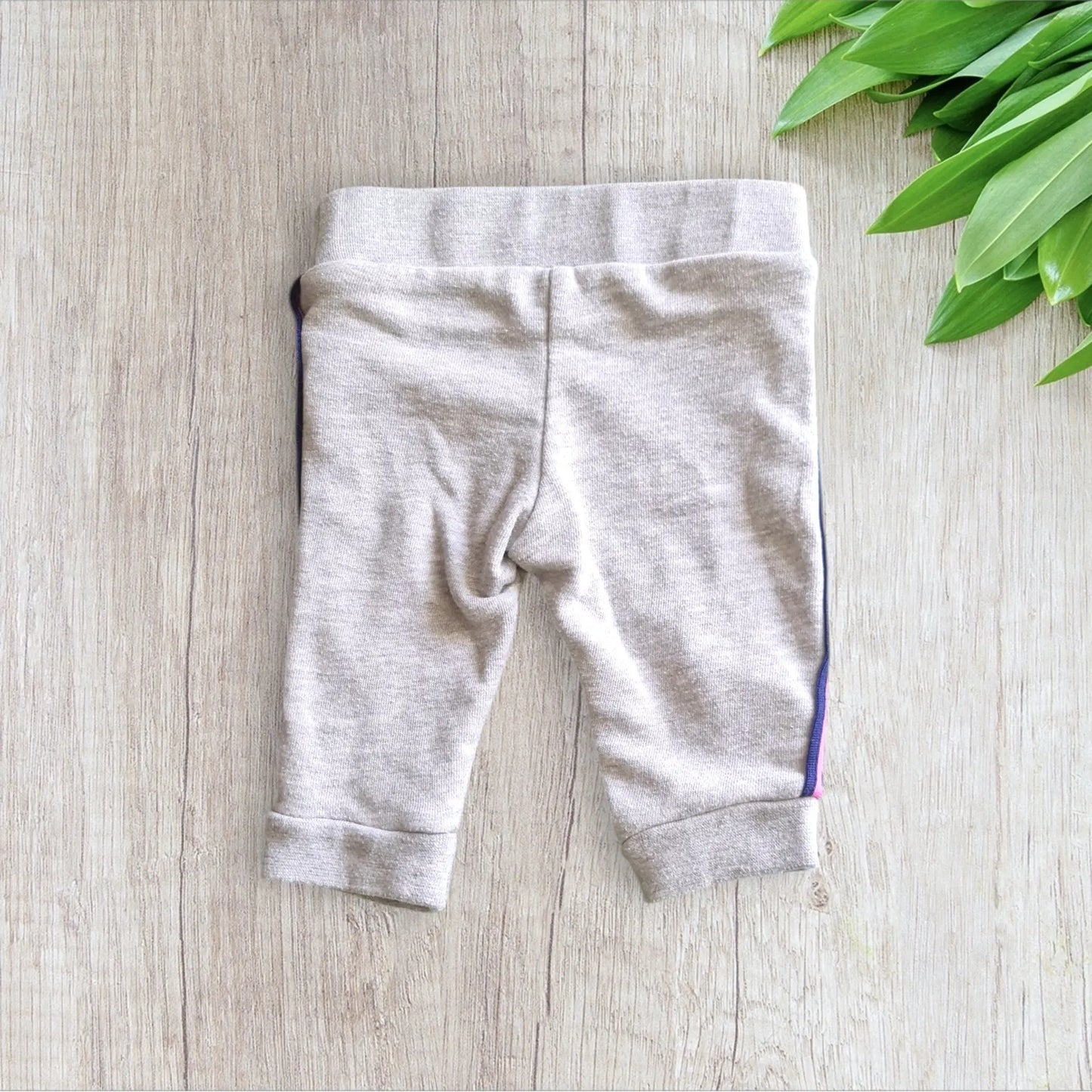 Ensemble 2 pièces Reebok bébé fille 0-6 mois gris clair et rose avec sweat capuche et jogging