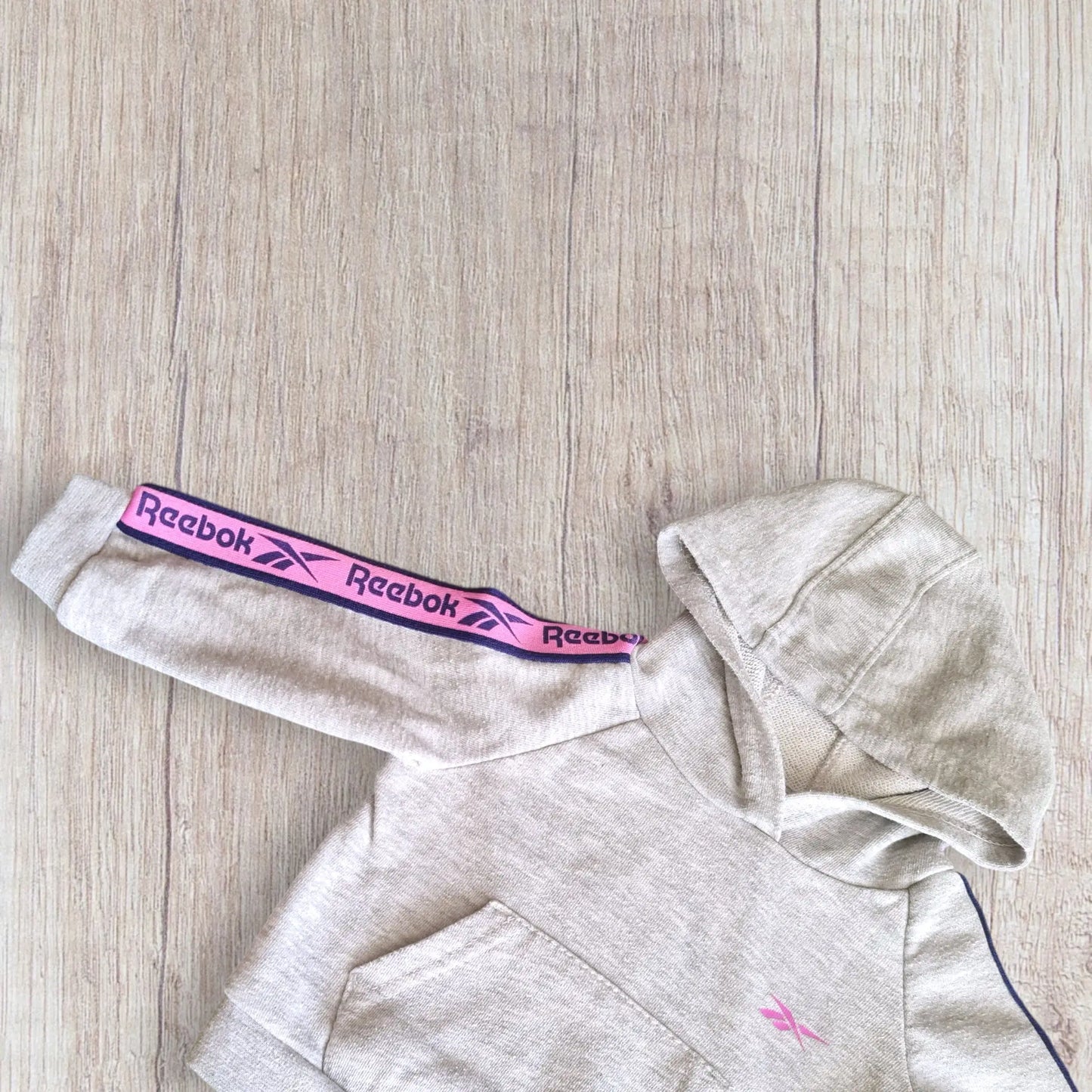 Ensemble bébé fille Reebok–Sweat à capuche + jogging reebok