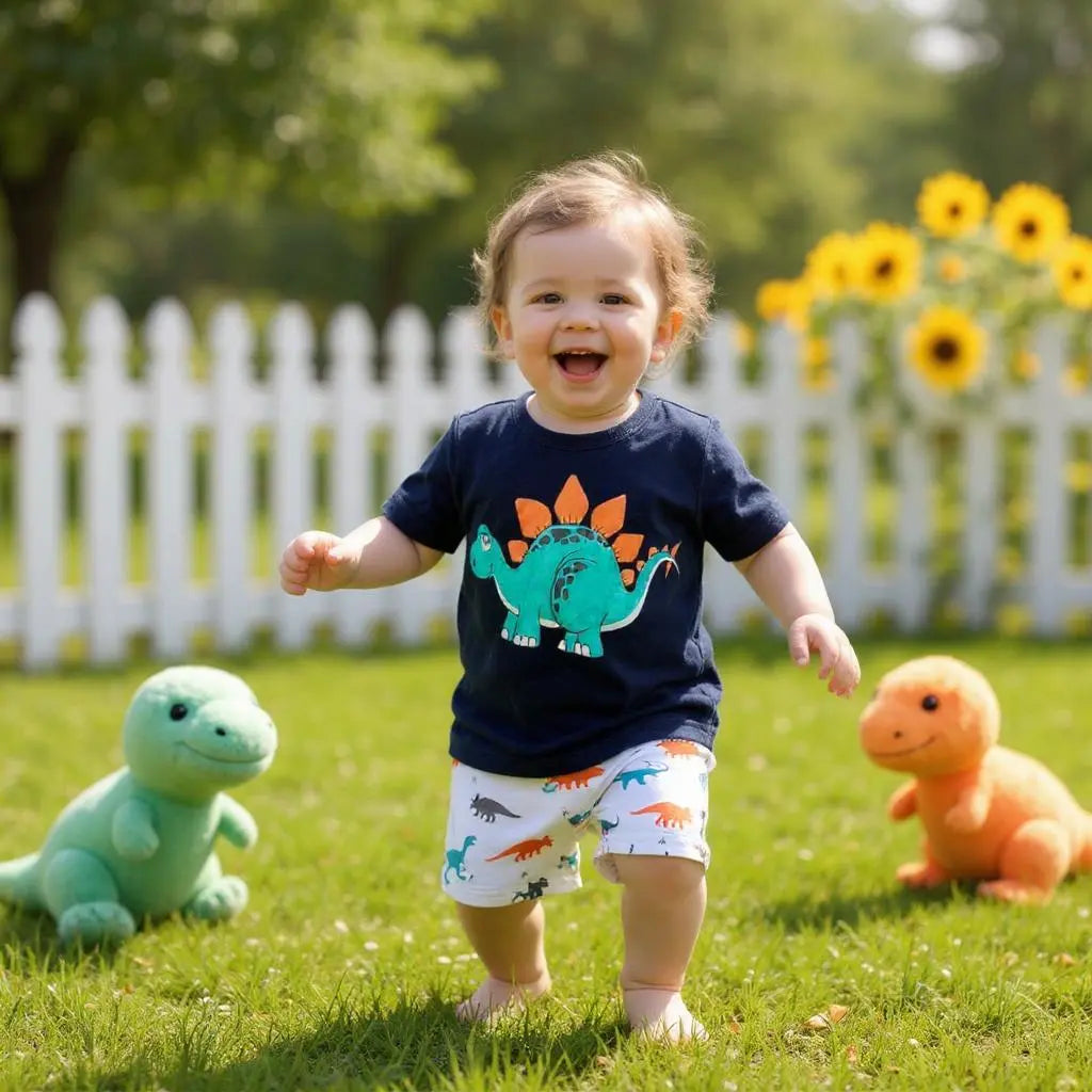 Ensemble pyjama garçon dinosaures – 3 ans – SHEIN – Très bon état la petite friperie