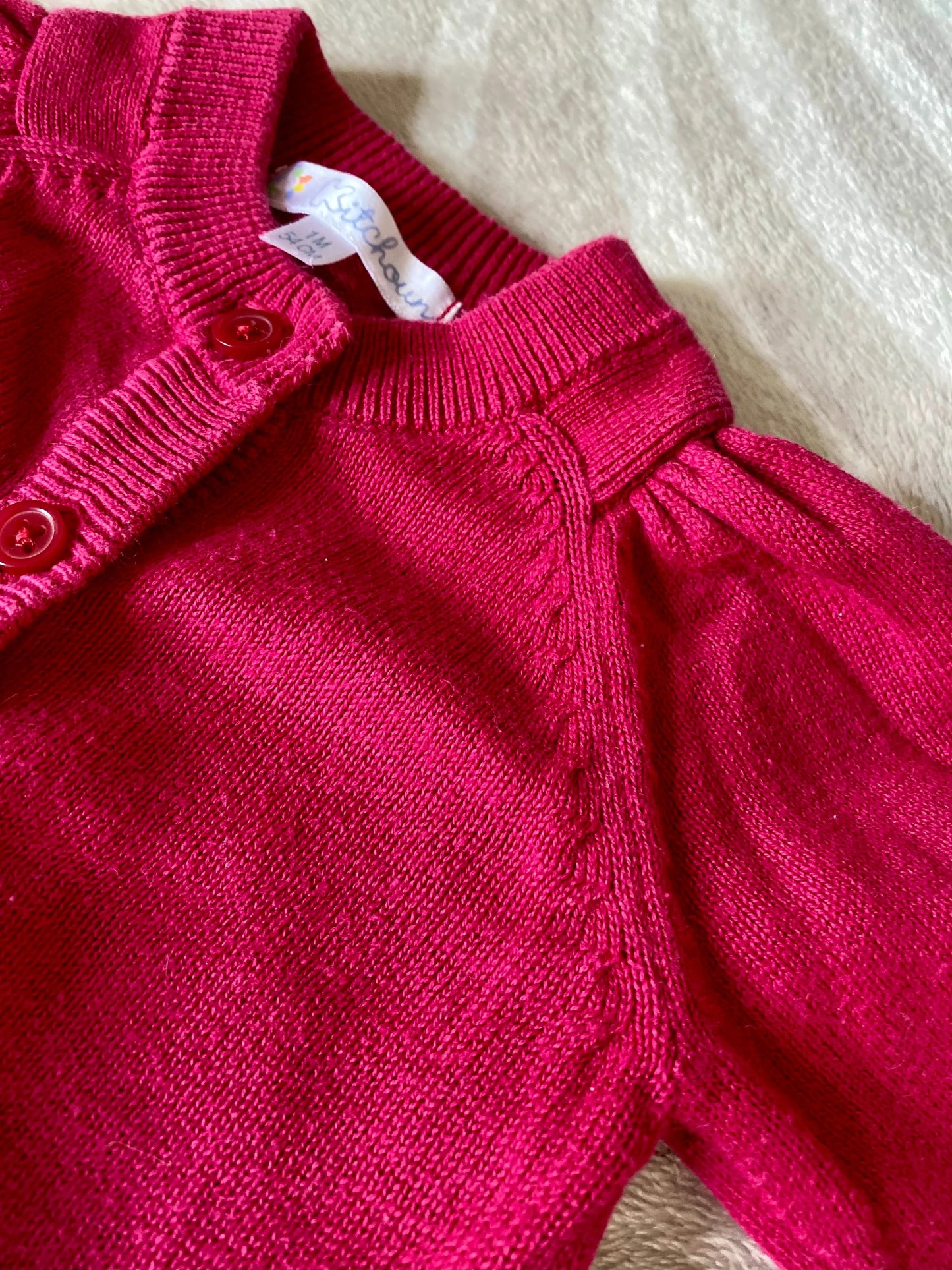Gilet Bébé Fille Fuchsia à Boutons - Taille 1 Mois - Kiabi kiabi