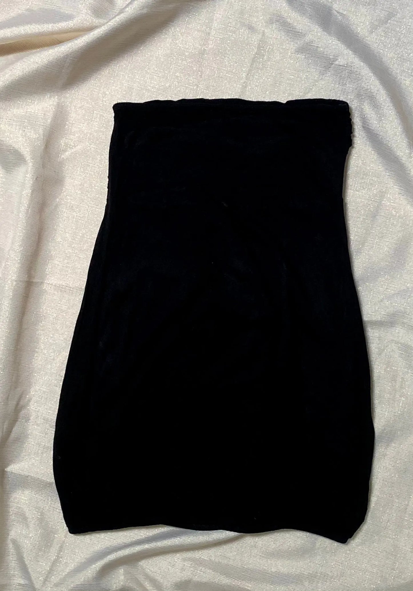 Haut Sans Manche Style Bandeau Plissé Femme Jennyfer - Noir, Taille S Jennyfer
