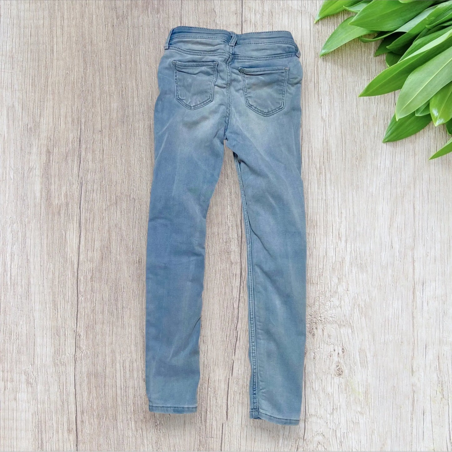 Jean Skinny Clair Délavé - Fille 6 ans la petite friperie