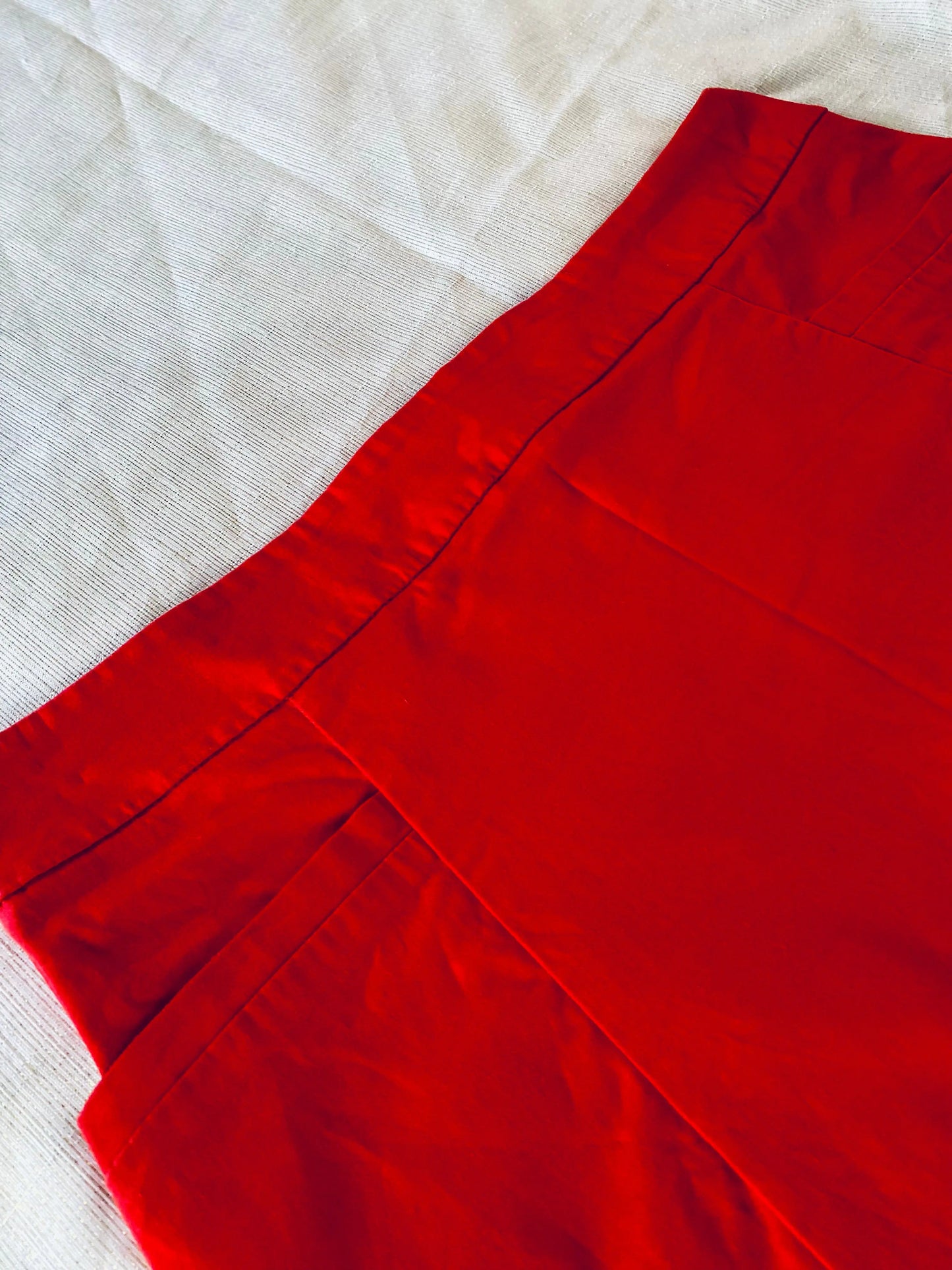 Jupe Crayon Courte Femme Taille 40 Rouge Camaïeu camaieu