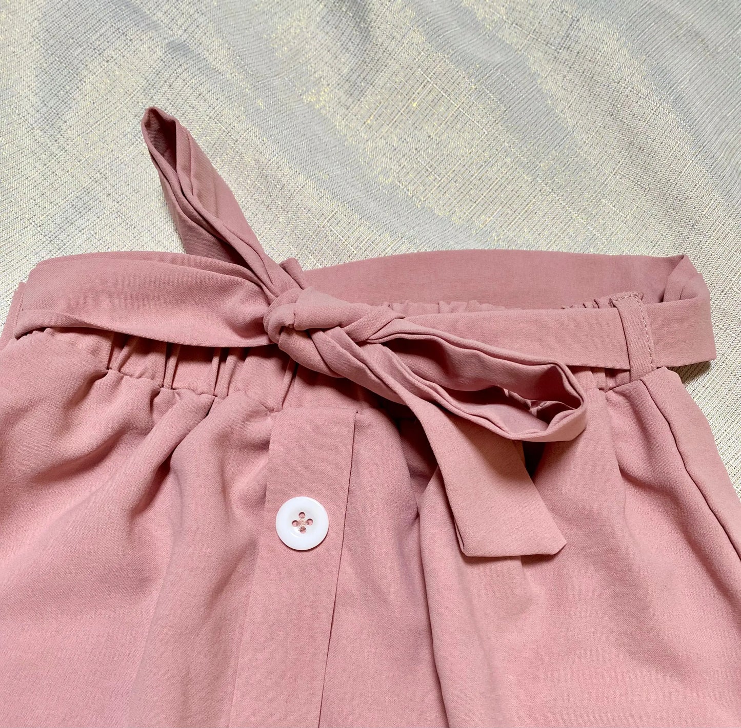 Jupe Rose avec Ceinture Assortie - Fille 6 ans, Shein shein