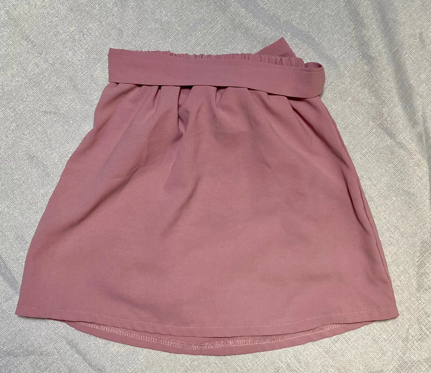Jupe Rose avec Ceinture Assortie - Fille 6 ans, Shein shein
