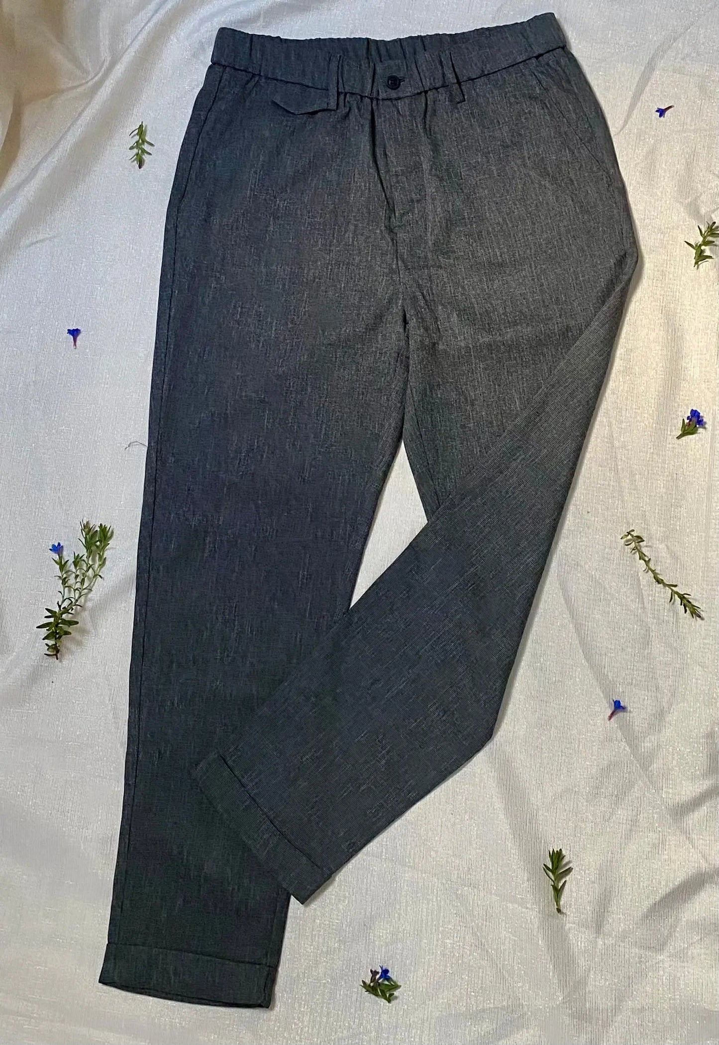 Pantacourt Homme Shein Gris, Style Casual Skinny, Coupe Régulière taille M-48 shein