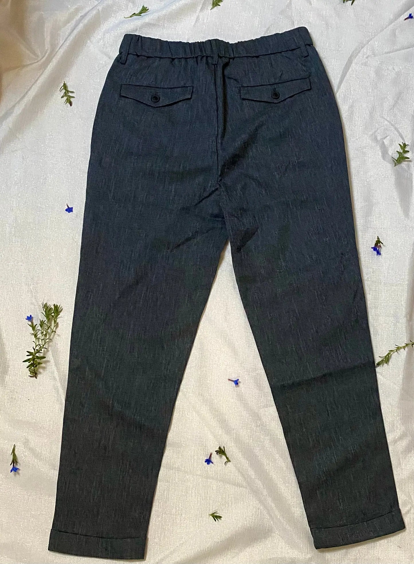 Pantacourt Homme Shein Gris, Style Casual Skinny, Coupe Régulière taille M-48 shein