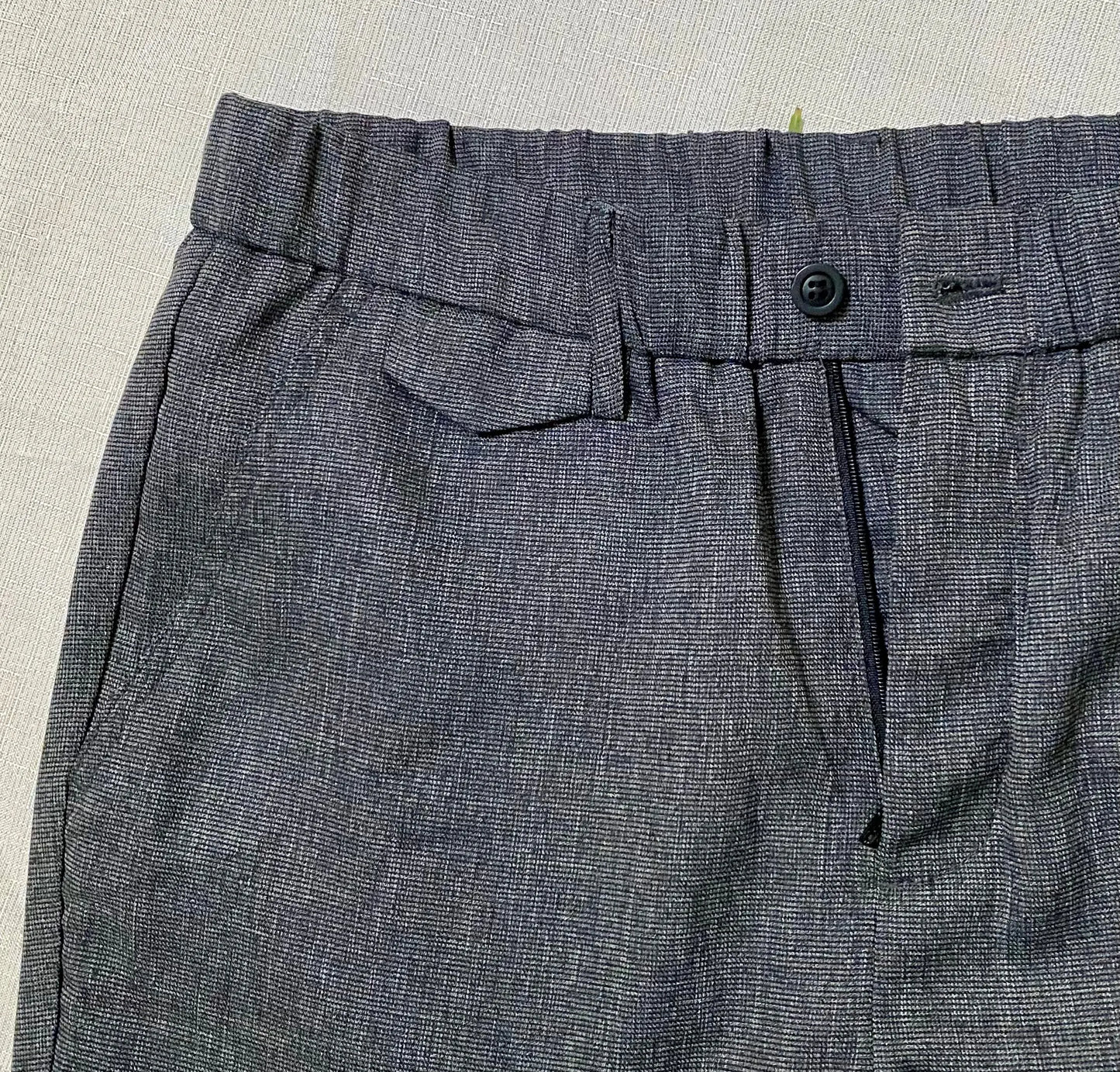 Pantacourt Homme Shein Gris, Style Casual Skinny, Coupe Régulière taille M-48 shein