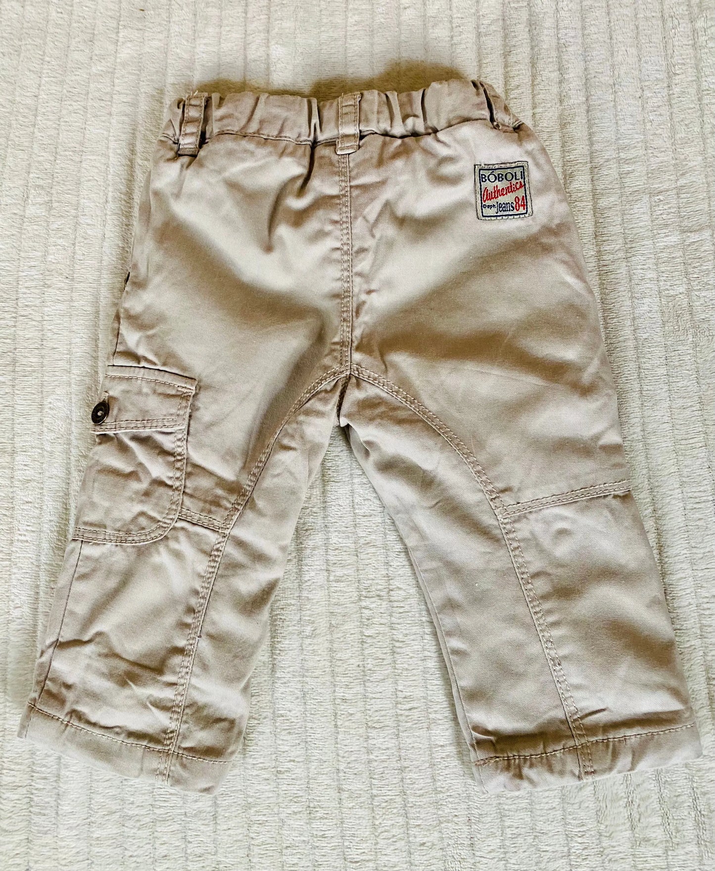 Pantalon Cargo Gris pour Bébé Garçon - Taille 3 Mois - Boboli boboli