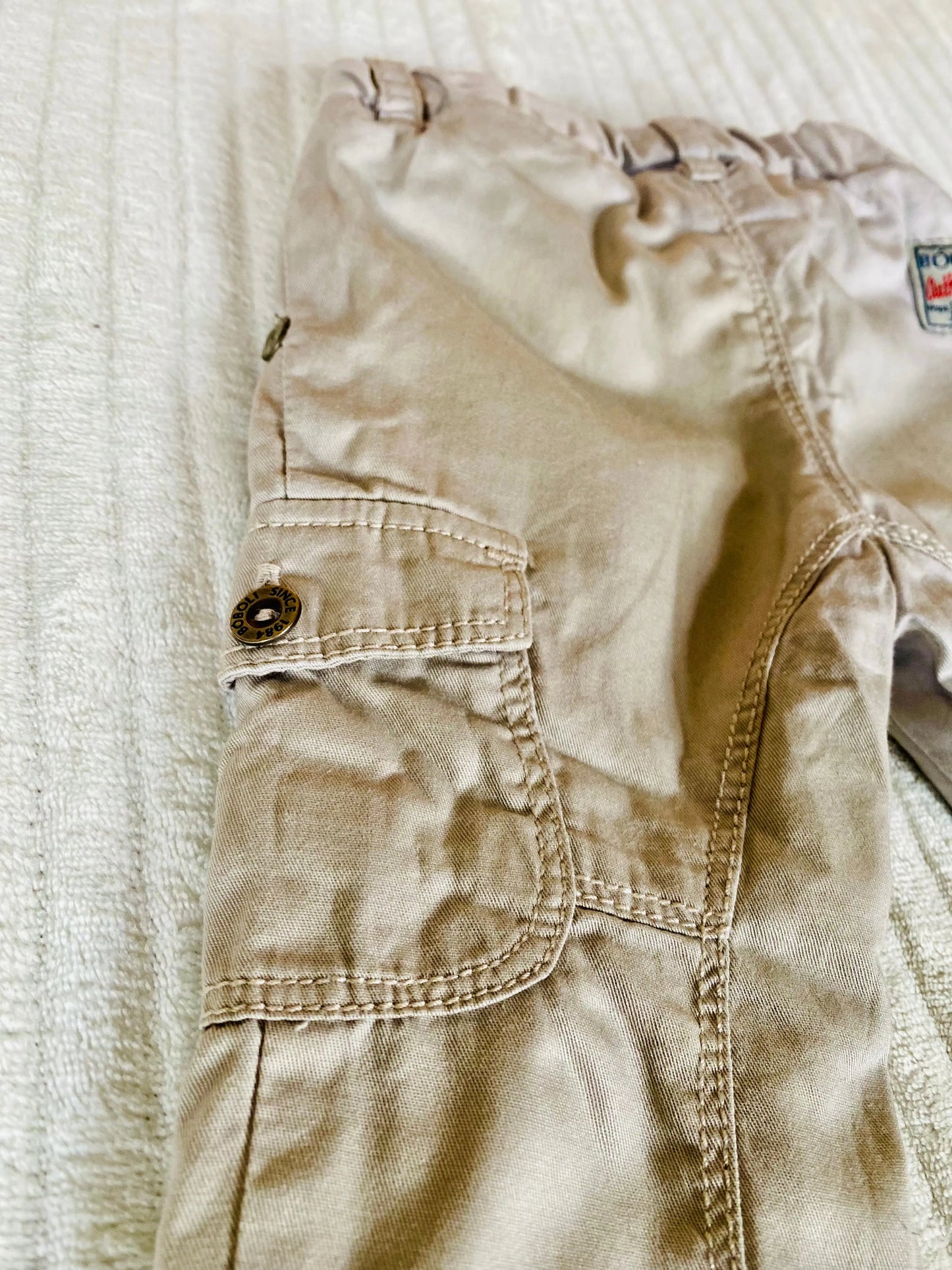 Pantalon Cargo Gris pour Bébé Garçon - Taille 3 Mois - Boboli boboli