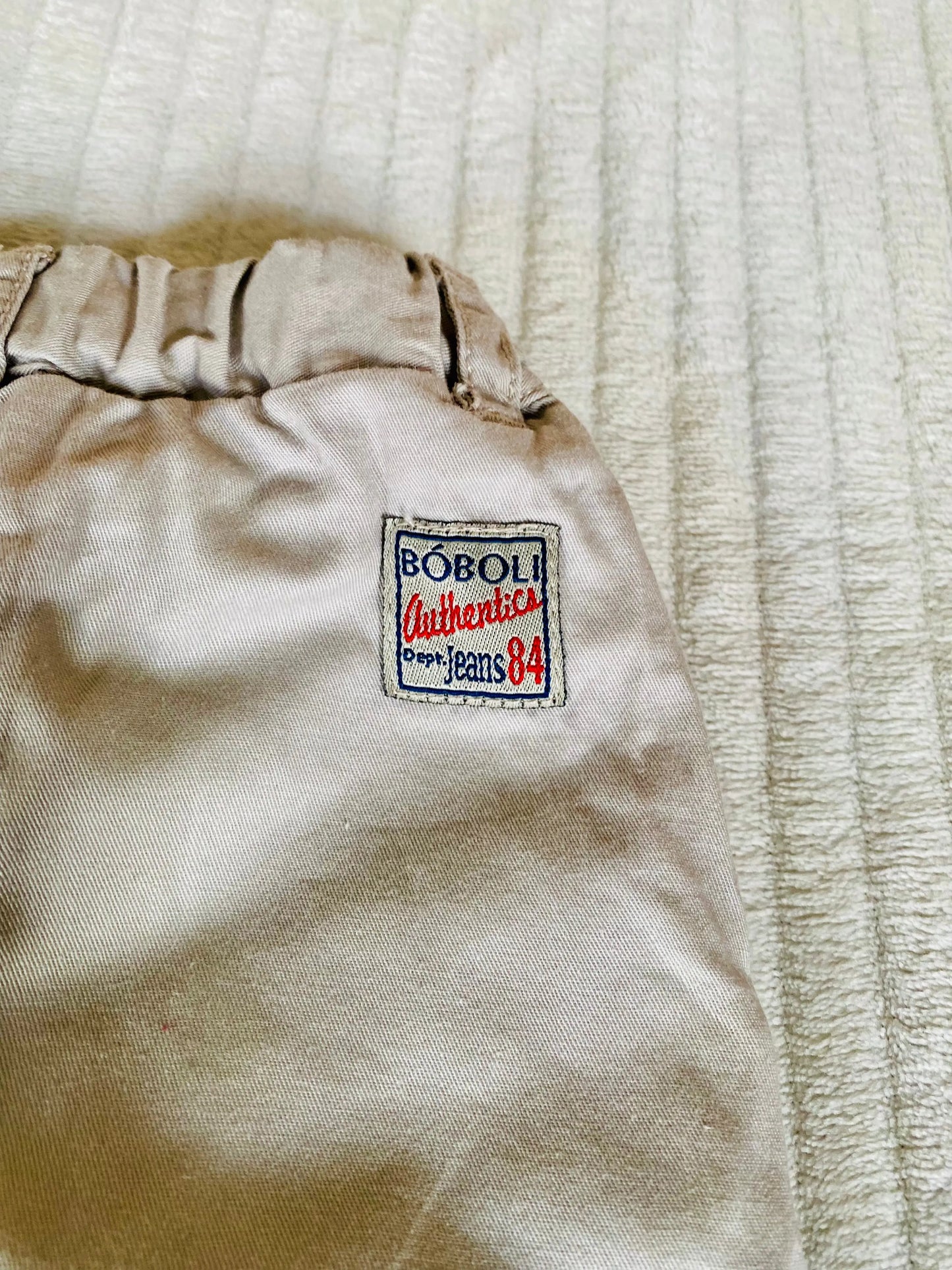 Pantalon Cargo Gris pour Bébé Garçon - Taille 3 Mois - Boboli boboli