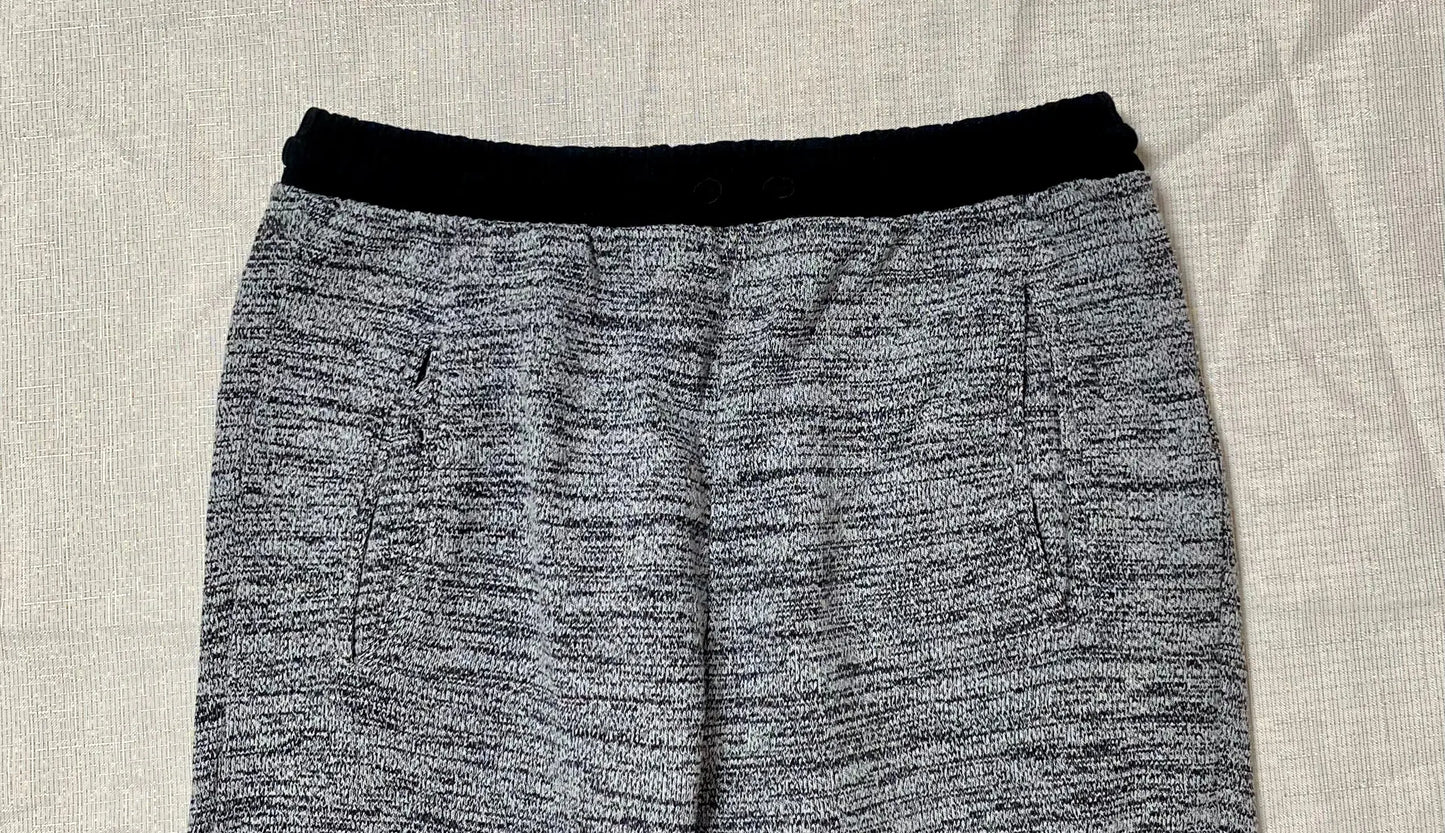 Pantalon Jogging Fille 13-14 ans Zara - Style Moucheté Blanc et Noir zara