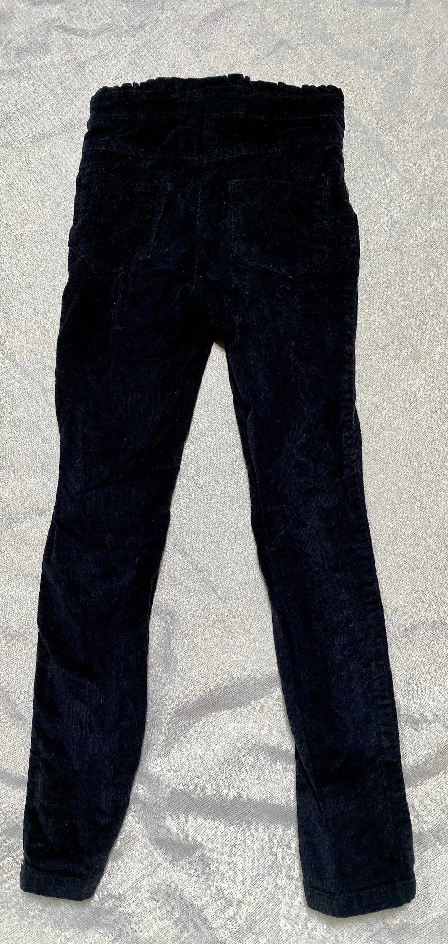 Pantalon Skinny en Velours avec Détails Clous Dorés - Fille 7 ans, Tape à l'Œil tape à l'oeil