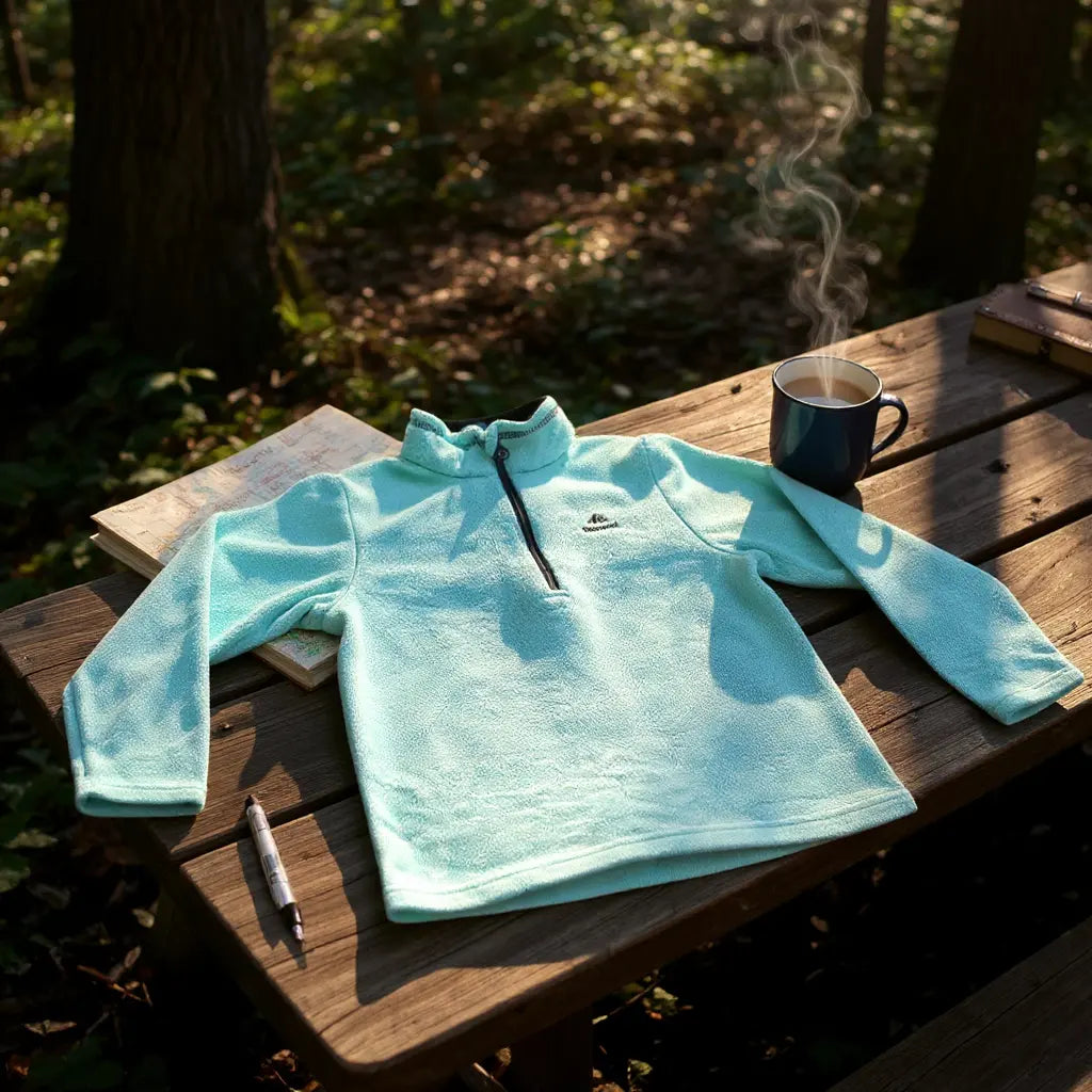 Polaire enfant Quechua – 5-6 ans – Bleu turquoise ou Rose décathlon
