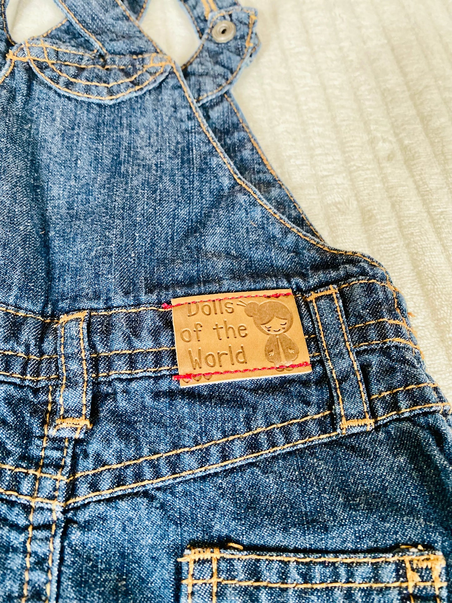 Robe Salopette en Jean Brut Foncé - Bébé Fille Taille 3 Mois - Kiabi kiabi