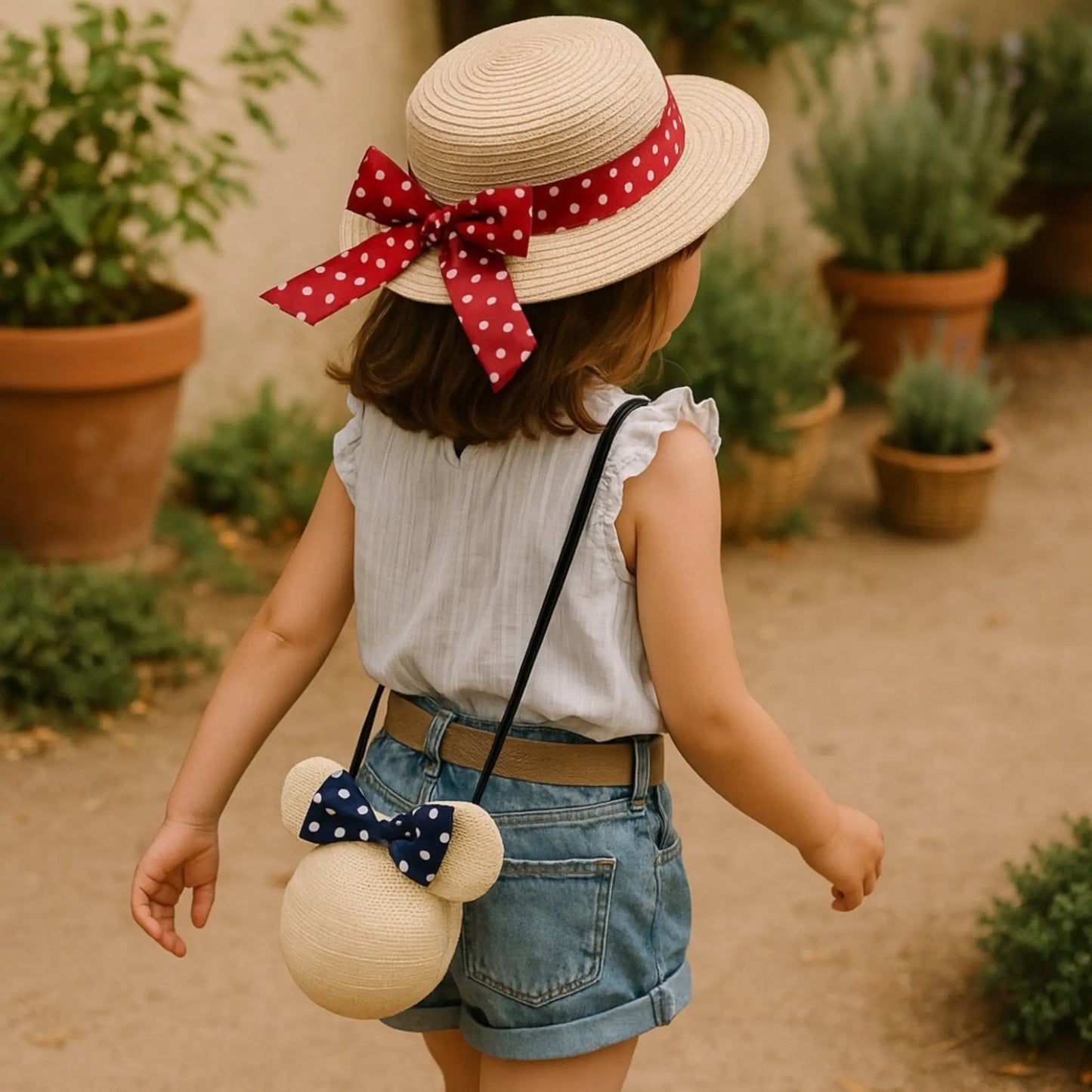 Short Jean Clair - Fille 6-7ans, H&M H&M