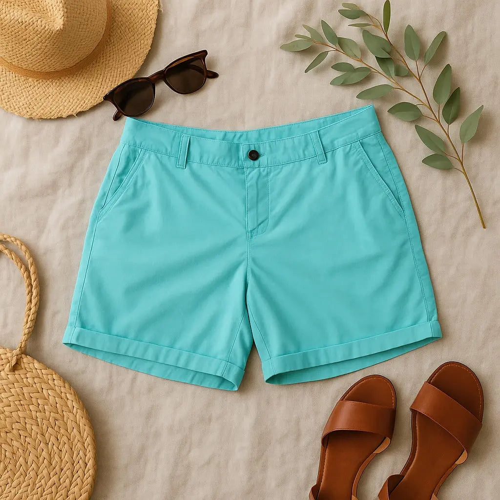 Short femme turquoise – C&A taille 44 | Très bon état C&A
