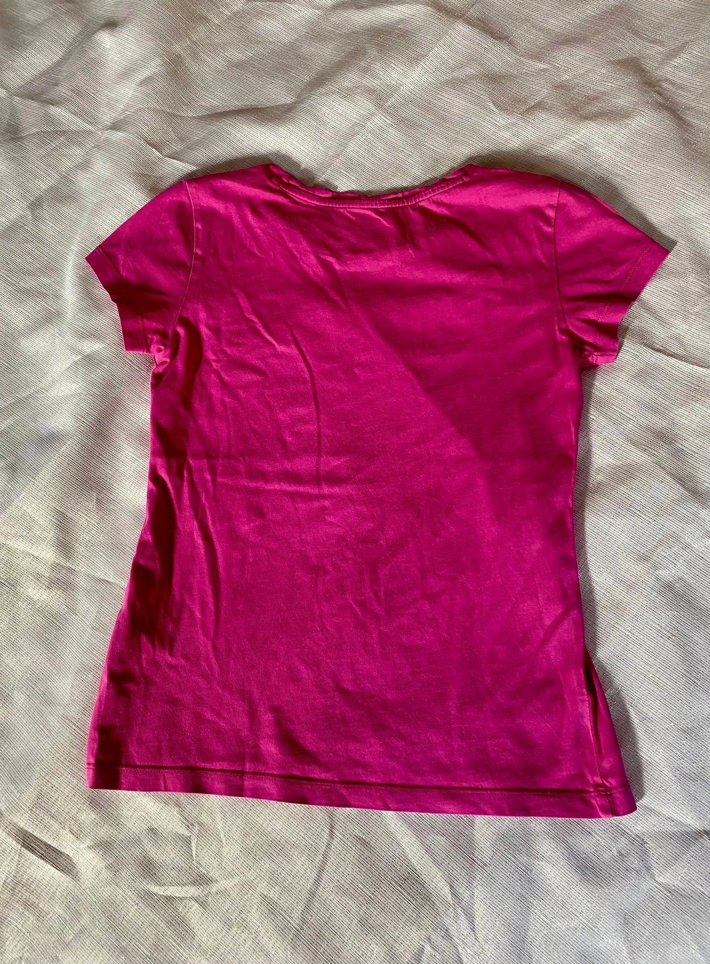 T-shirt Fuchsia à Logo Argenté Fille 12 ans - Puma puma