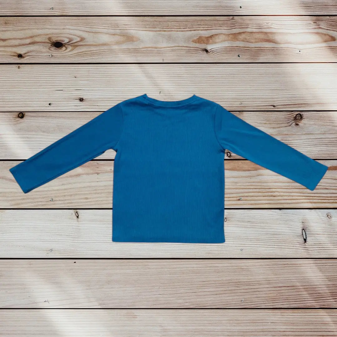 T-shirt Garçon 3 Ans C&A - Bleu Canard Épais C&A