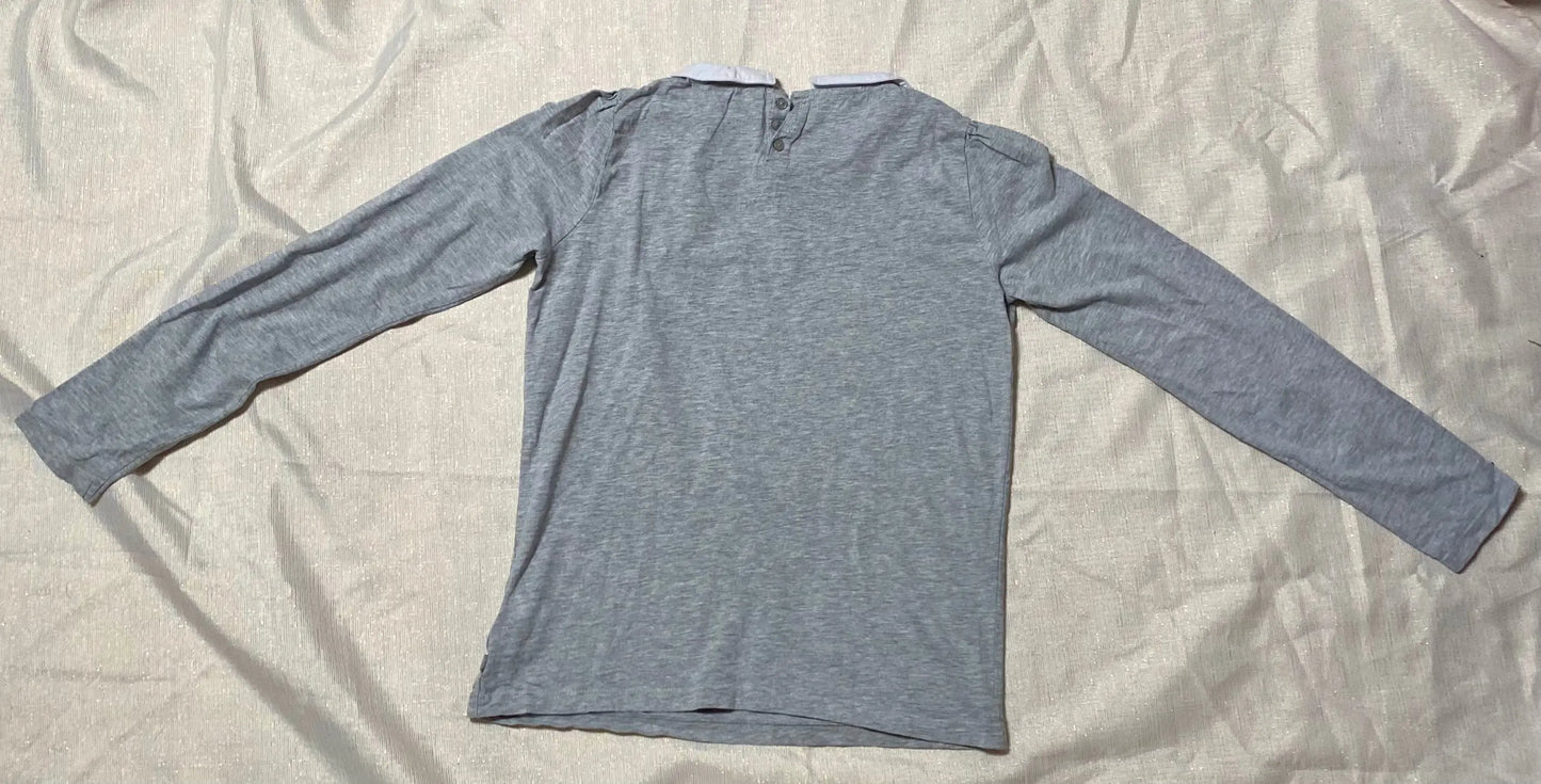 T-shirt Manches Longues Fille 14 ans Okaïdi - Col Claudine okaïdi