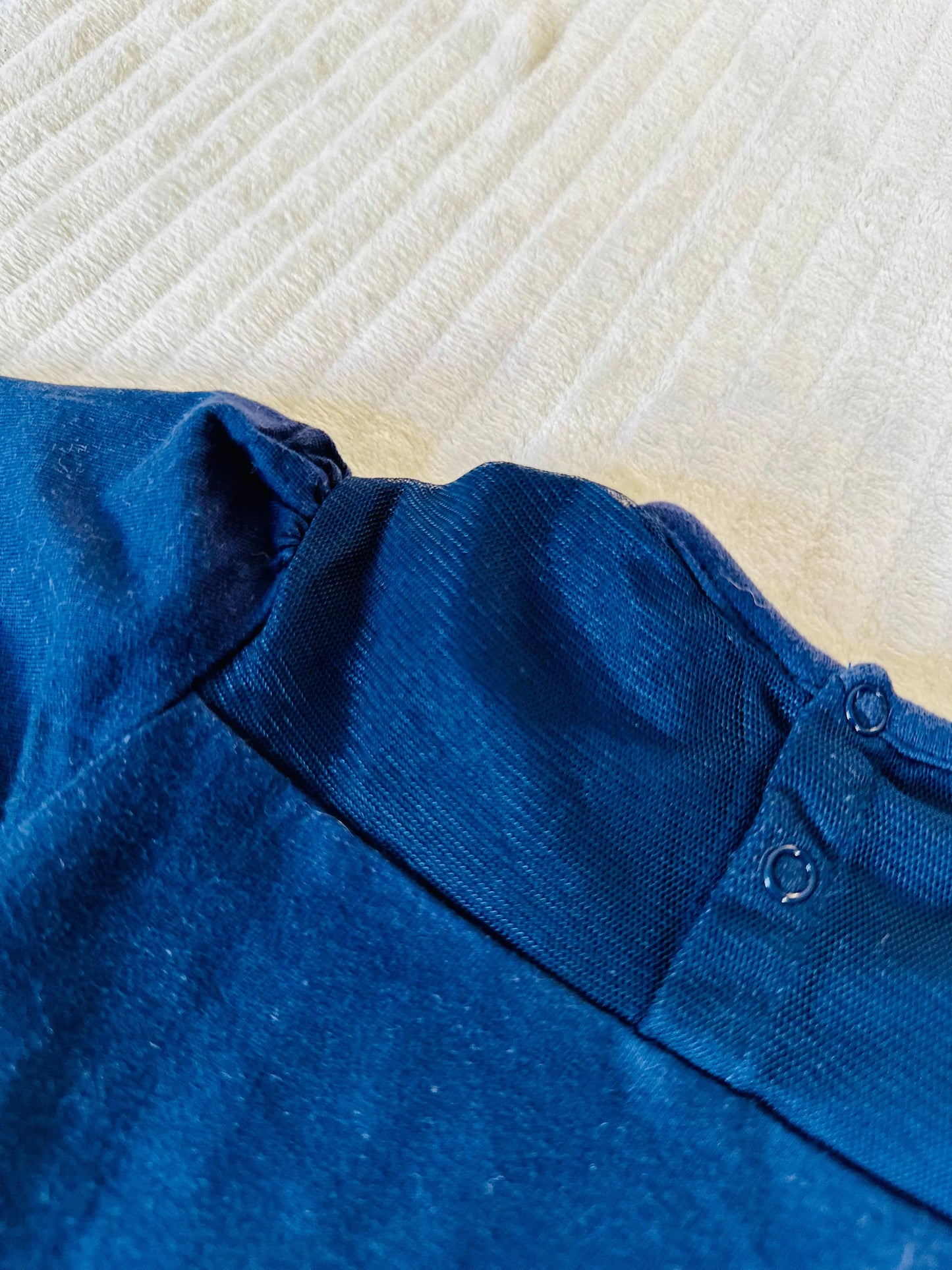 T-shirt bébé fille bleu marine - 3 mois - Bébé 9 bébé 9