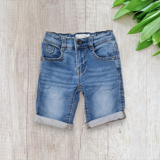 Bermuda jean garçon 3 ans Auchan bleu ou gris très bon état