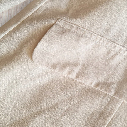 Blazer femme Primark beige taille M, coupe décontractée, très bon état