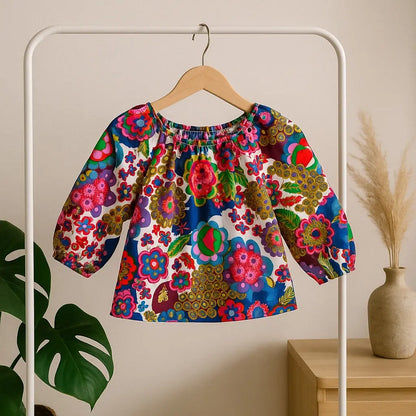 Blouse Femme à Motif Floral Multicolore - Taille Unique - Super U superU