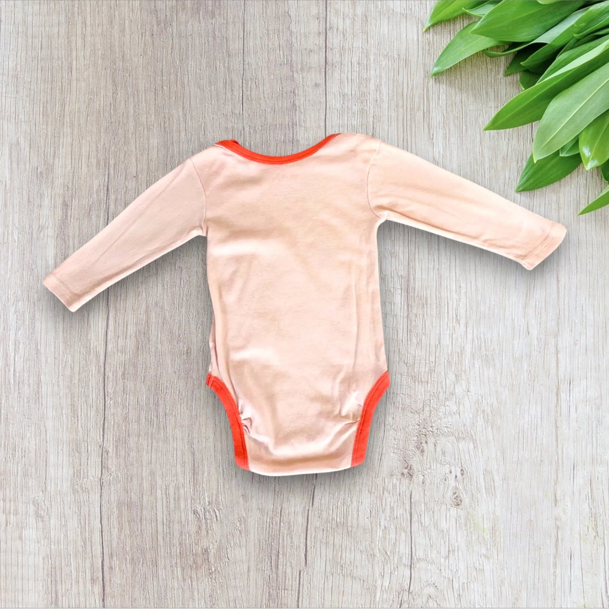 Body Bébé Fille 6Mois Rose  - Coeur & Motifs Indiens Lupilu lidl