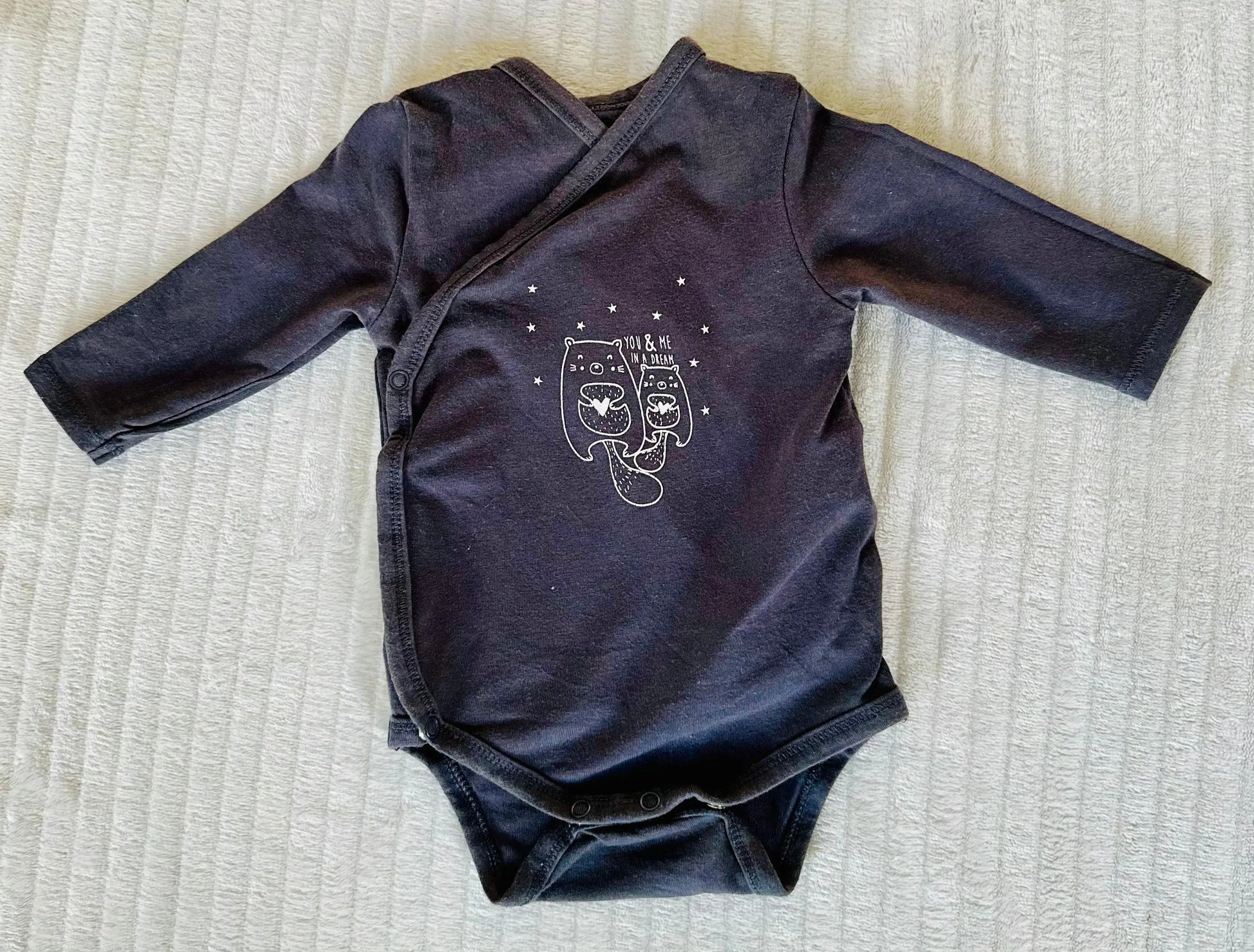 Body Mixte "You & Me in a Dream" avec Castors - Taille 3 Mois - Tape à l'Oeil tape à l'oeil