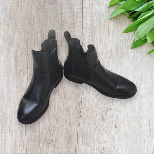 Chaussures équitation noires basses Fouganza taille 40 en très bon état