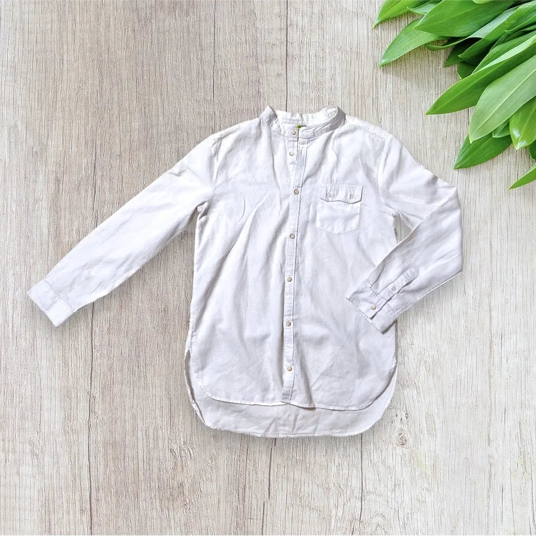 Chemise Blanche Col Mao pour Ados Garçon, Taille 14 Ans (164 cm) - Marque Orchestra orchestra