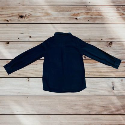 Chemise Garçon 3 Ans Tape à l'Oeil - Bleu Marine avec Détails Brodés tape à l'oeil