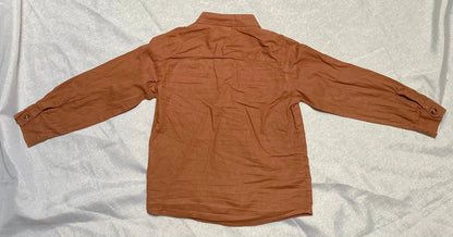 Chemise Garçon Manches Longues Col Mao - 5 ans, Shein shein