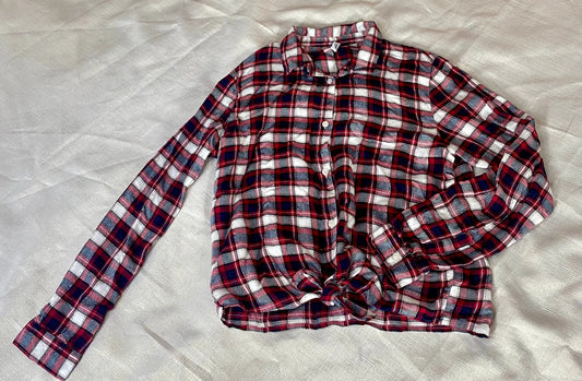 Chemise à Carreaux Nouée Fille 12 ans - Districenter districenter