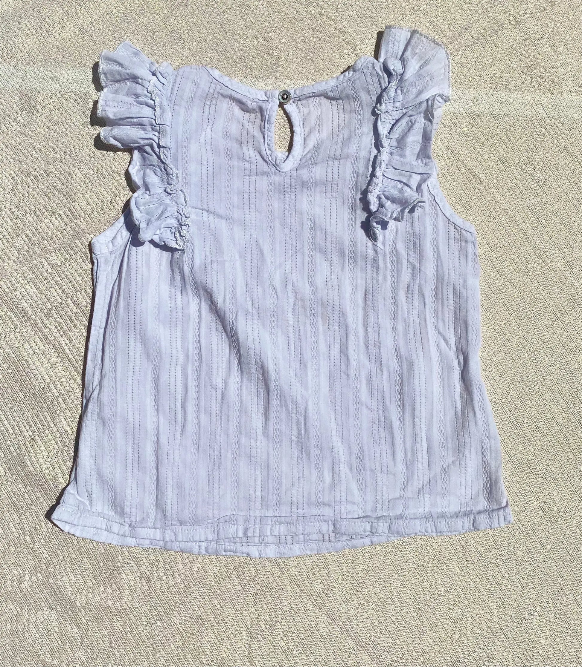 Chemisier Débardeur Brodé et Ajouré - Fille 6 Ans - SHEIN shein