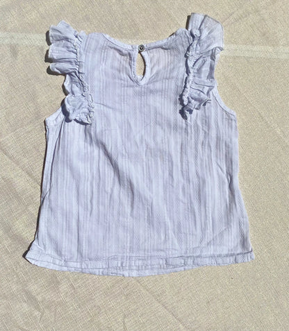Chemisier Débardeur Brodé et Ajouré - Fille 6 Ans - SHEIN shein
