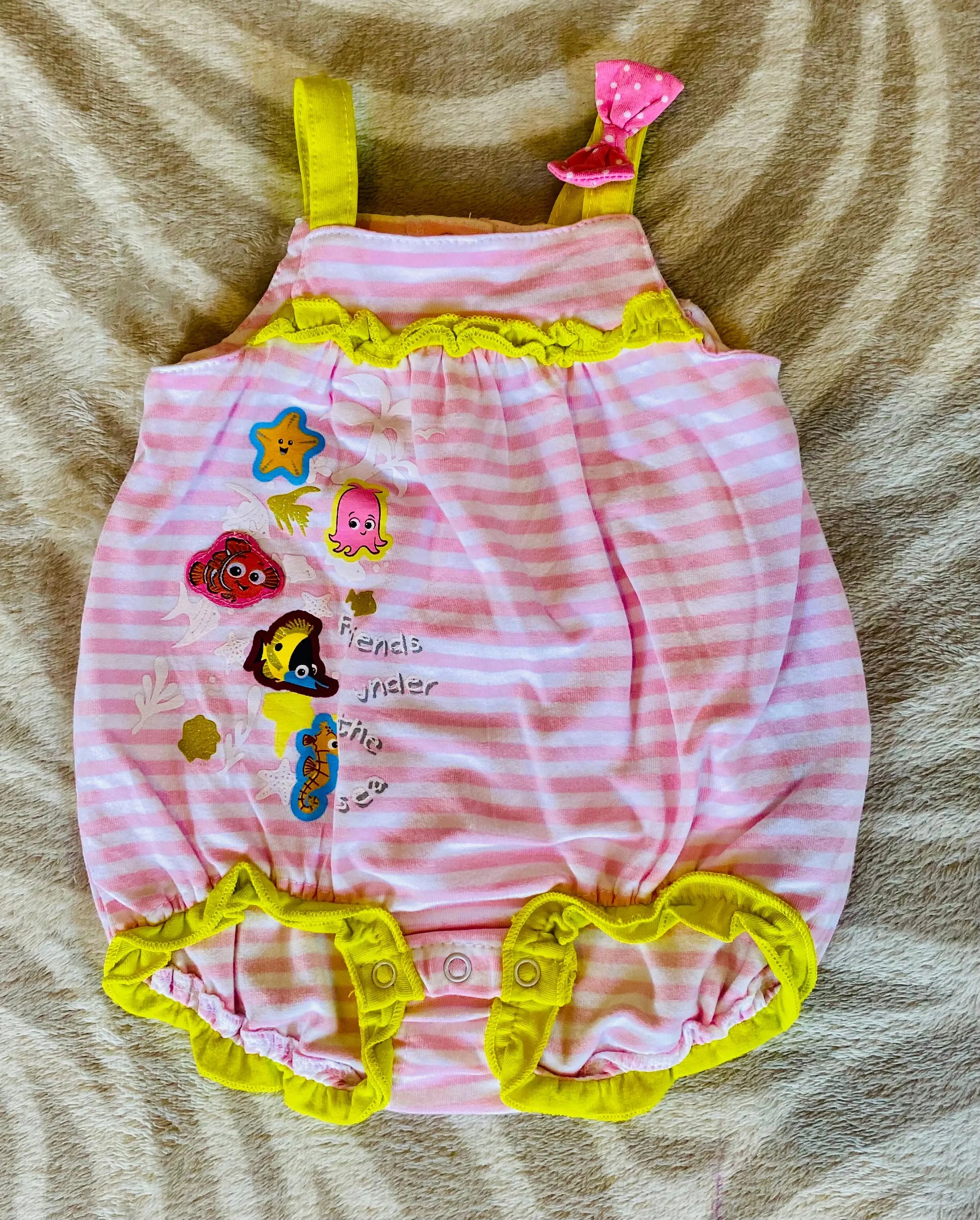Combishort Bébé Fille Disney Némo et Ses Amis Taille 1 Mois disney