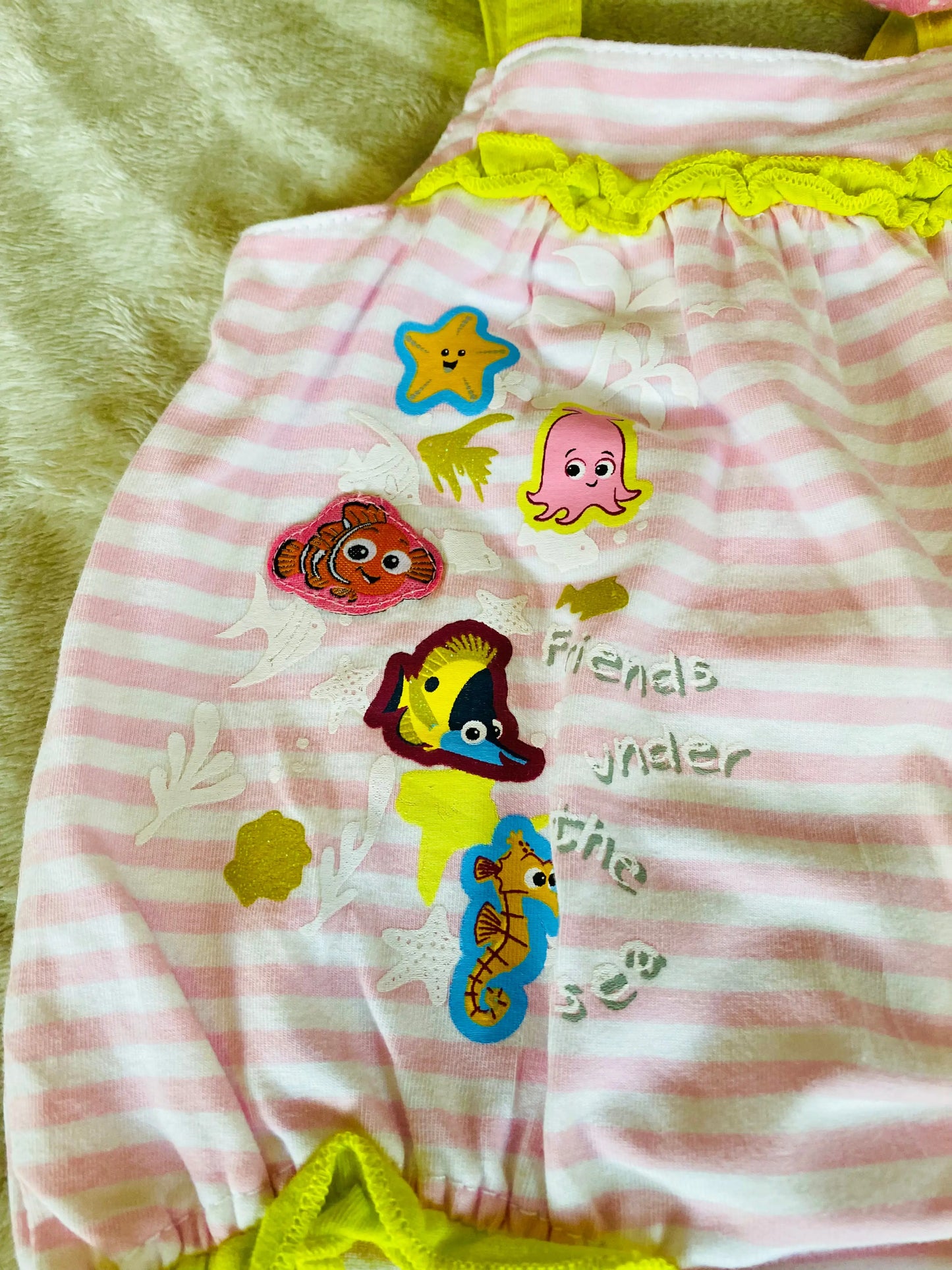 Combishort Bébé Fille Disney Némo et Ses Amis Taille 1 Mois disney