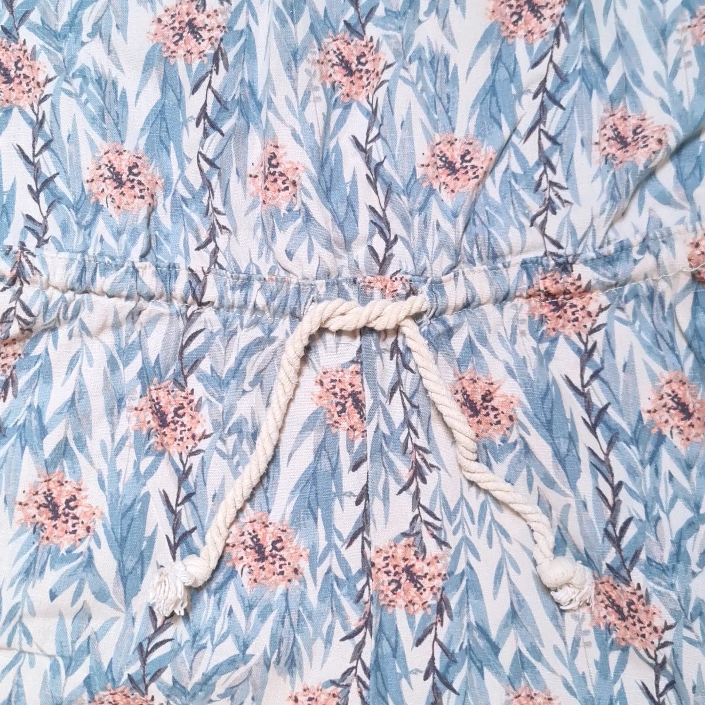 Combishort Esmara femme taille 44 imprimé fleuri bleu et rose très bon état