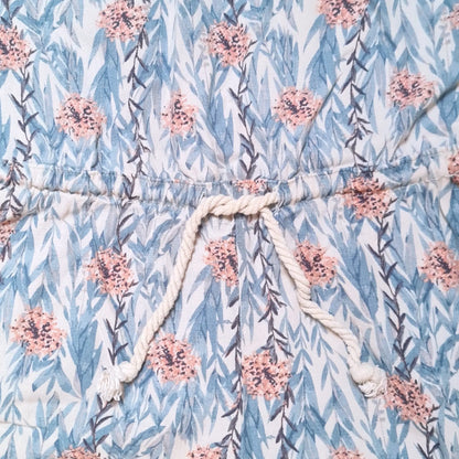 Combishort Esmara femme taille 44 imprimé fleuri bleu et rose très bon état