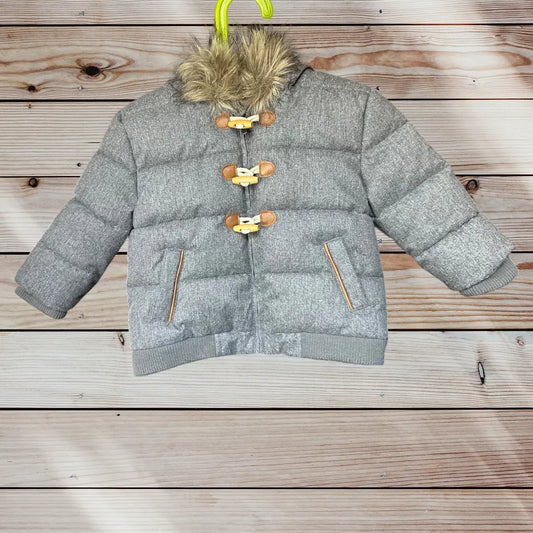 Doudoune Grise Creeks pour Bébé Garçon, Taille 12 Mois - Parfaite pour l'Hiver ! creeks